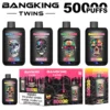 2 in 1 Vaper Bang King Twins 50k Puffs 50000 Dispposable Vape Free Shipping