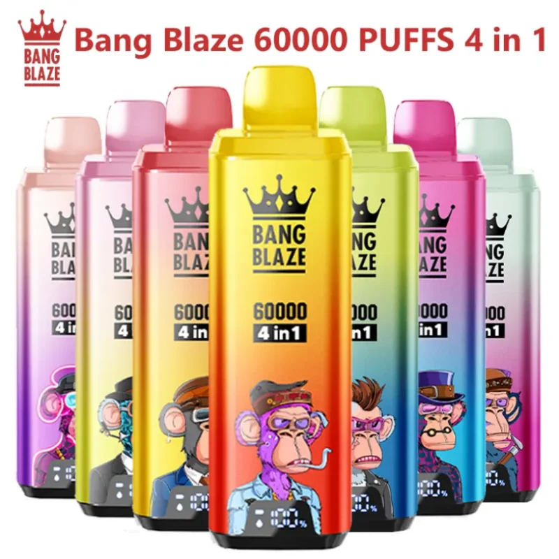 Bang Blaze 60k Puffs 60000 Disposable Vape 4 in 1 Free Shipping EU Warehouse