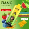 Bang Legend 110000 Puffs Retail Vape 3 in 1 Buy 2 Pieces Free Shipping