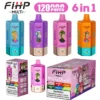 FIHP 120K Puffs 6 in 1 Disposable Vape 120000 Wholesale Free Shipping