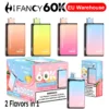Hifancy 60000 Puffs Disposable Vape 2 in 1 Twin Max Free Shipping EU Warehouse