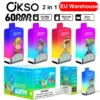 OKSO 60000 Puffs Double Flavor 2 in 1 Disposable Vape Free Shipping EU Warehouse