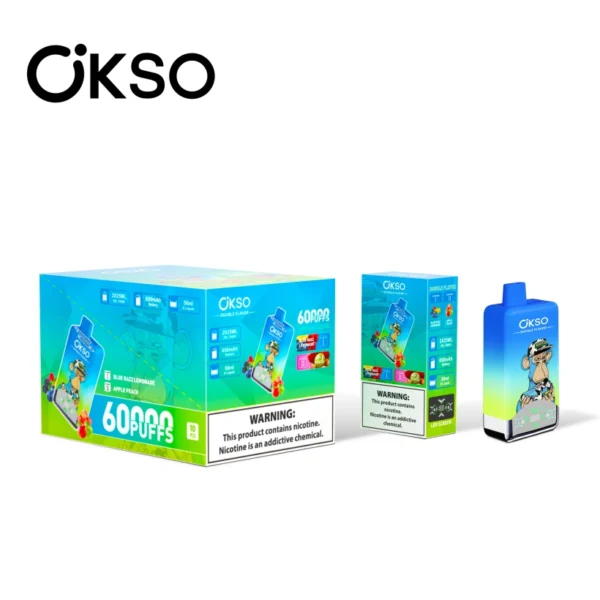 OKSO 60000 Puffs Double Flavor 2 in 1 Disposable Vape Free Shipping EU Warehouse 11 OKSO 60000 Puffs Double Flavor 2 in 1 Disposable Vape Free Shipping EU Warehouse
