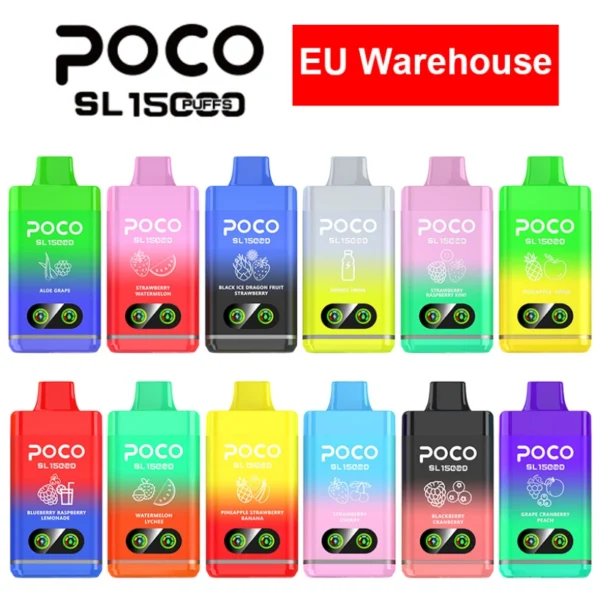 POCO SL 15000 Puffs Disposable Vape Wholesale Free Shipping EU Warehouse
