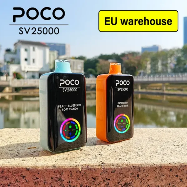 POCO SV 25000 Puffs Disposable Vape Wholesale Free Shipping EU Warehouse