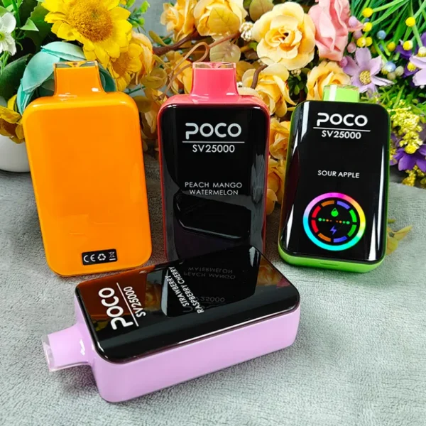 POCO SV 25000 Puffs Disposable Vape Wholesale Free Shipping EU Warehouse