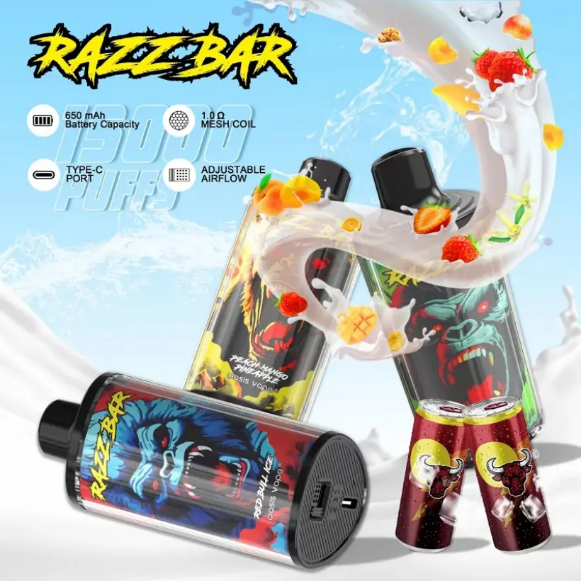 Razz Bar 15000 Puffs Disposable Vape Wholesale Free Shipping EU Warehouse 5 Razz Bar 15000 Puffs Disposable Vape Wholesale Free Shipping EU Warehouse
