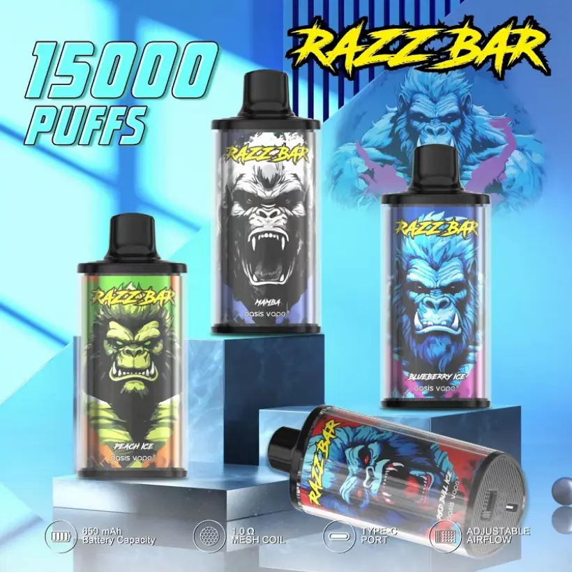 Razz Bar 15000 Puffs Disposable Vape Wholesale Free Shipping EU Warehouse 2 Razz Bar 15000 Puffs Disposable Vape Wholesale Free Shipping EU Warehouse