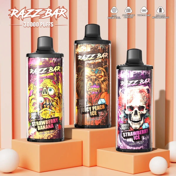 Razz Bar 30000 Puffs Disposable Vape Wholesale Crystal Free Shipping EU Warehouse 4 Razz Bar 30000 Puffs Disposable Vape Wholesale Crystal Free Shipping EU Warehouse