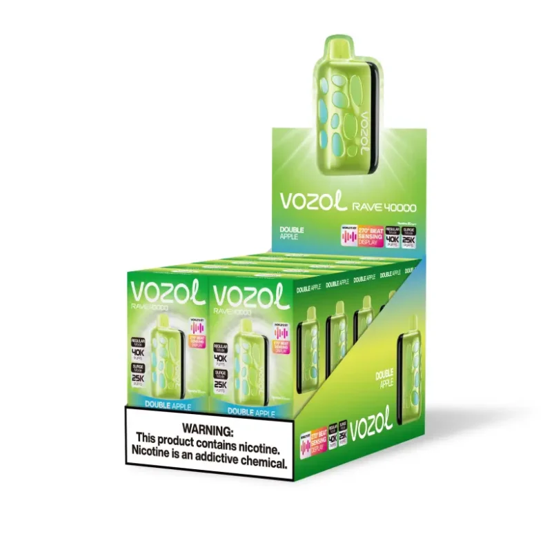 Vozol Rave 40000 Puffs 40K Disposable Vape Dual Power Mode Free Shipping EU Warehouse
