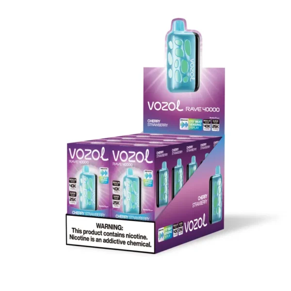 Vozol Rave 40000 Puffs 40K Disposable Vape Dual Power Mode Free Shipping EU Warehouse