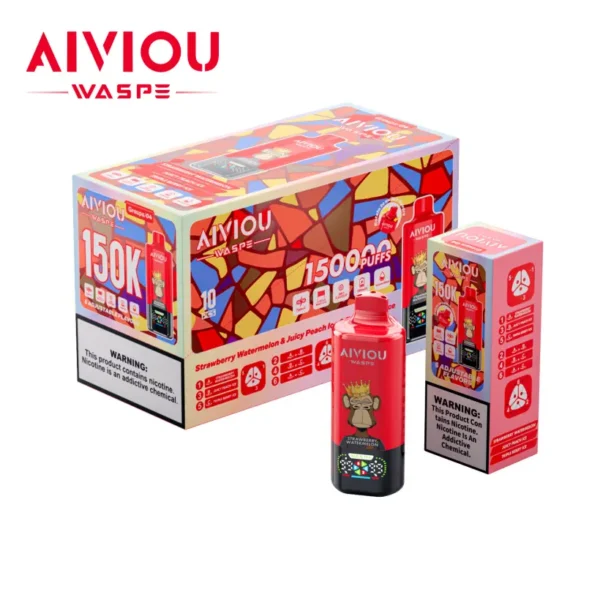 WASPE 150000 Puffs AIVIOU Disposable Vape 6 in 1 Wholesale Free Shipping EU Warehouse 13 WASPE 150000 Puffs AIVIOU Disposable Vape 6 in 1 Wholesale Free Shipping EU Warehouse