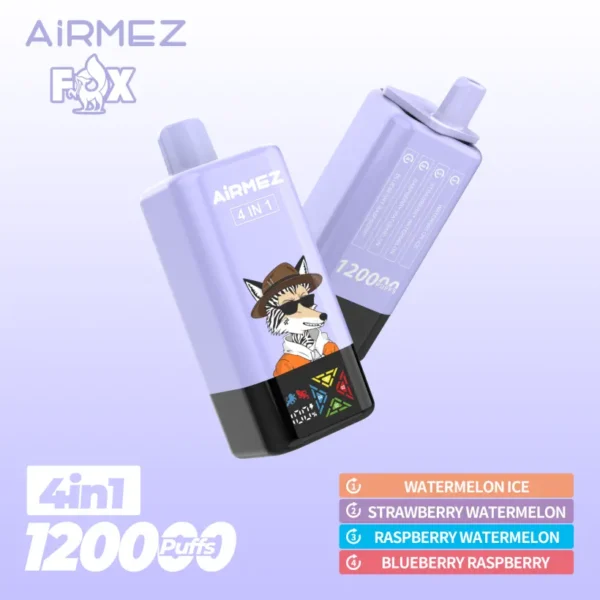 Airmez 120000 Puffs Disposable Vape 4 in 1 Vaper Free Shipping EU Warehouse