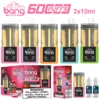 Bang 60000 Puffs 60k 2 in 1 Refillable Crystal Disposable Vape 2 x 10 ml E-Liquid