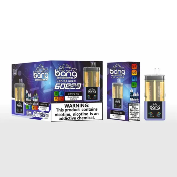 Bang 60000 Puffs 60k 2 in 1 Refillable Crystal Disposable Vape 2 x 10 ml E-Liquid 11 Bang 60000 Puffs 60k 2 in 1 Refillable Crystal Disposable Vape 2 x 10 ml E-Liquid