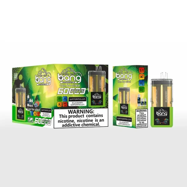 Bang 60000 Puffs 60k 2 in 1 Refillable Crystal Disposable Vape 2 x 10 ml E-Liquid 14 Bang 60000 Puffs 60k 2 in 1 Refillable Crystal Disposable Vape 2 x 10 ml E-Liquid