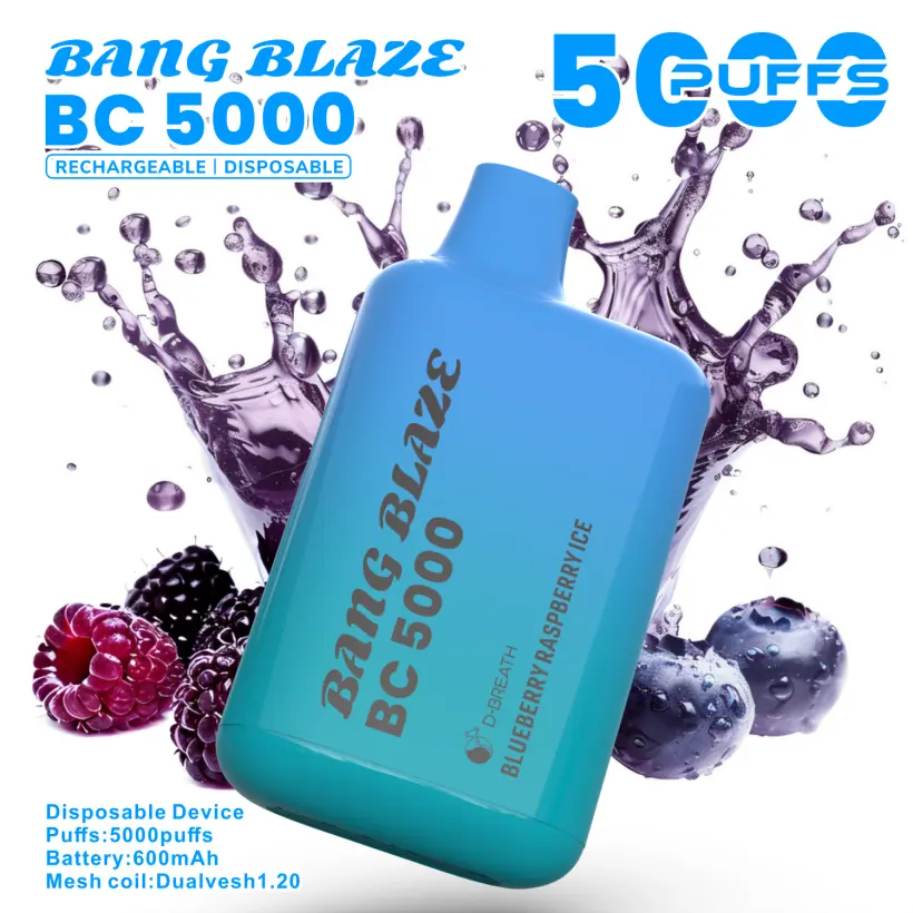 Bang Blaze BC5000 Puffs Cheap Disposable Vape Wholesale Free Shipping 5 Bang Blaze BC5000 Puffs Cheap Disposable Vape Wholesale Free Shipping