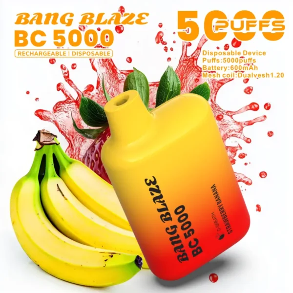Bang Blaze BC5000 Puffs Cheap Disposable Vape Wholesale Free Shipping