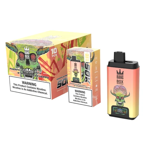 Bang Box 50k Puffs 2 in 1 Double Flavors Disposable Vape 50000 Free Shipping