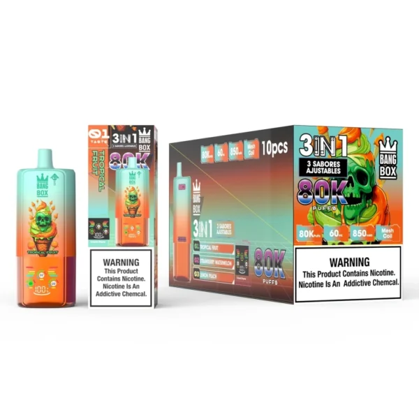 Bang Box 80k Puffs 3 in 1 Triple Disposable Vape Wholesale 80000 Free Shipping