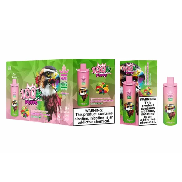 Bang King 100000 Puffs 100k Disposable Vape 3 in 1 Triple Flavors Free Shipping Wholesale