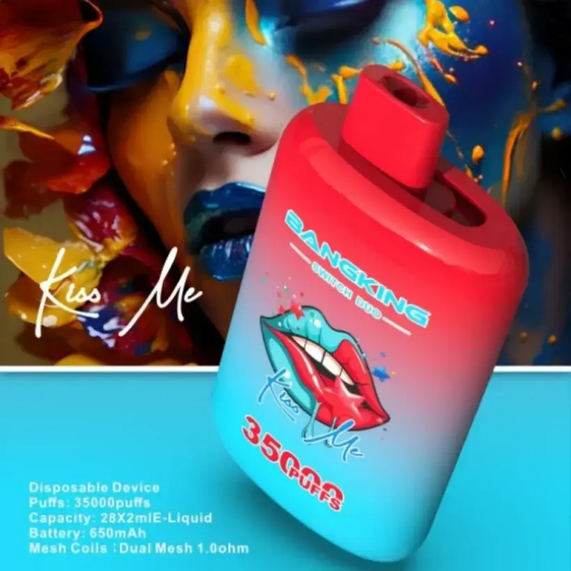 Bang King 35000 Puffs Retile Vape Swith Duo 2 in 1 Buy 2 Pieces Single Pack 4 Bang King 35000 Puffs Retile Vape Swith Duo 2 in 1 Buy 2 Pieces Single Pack