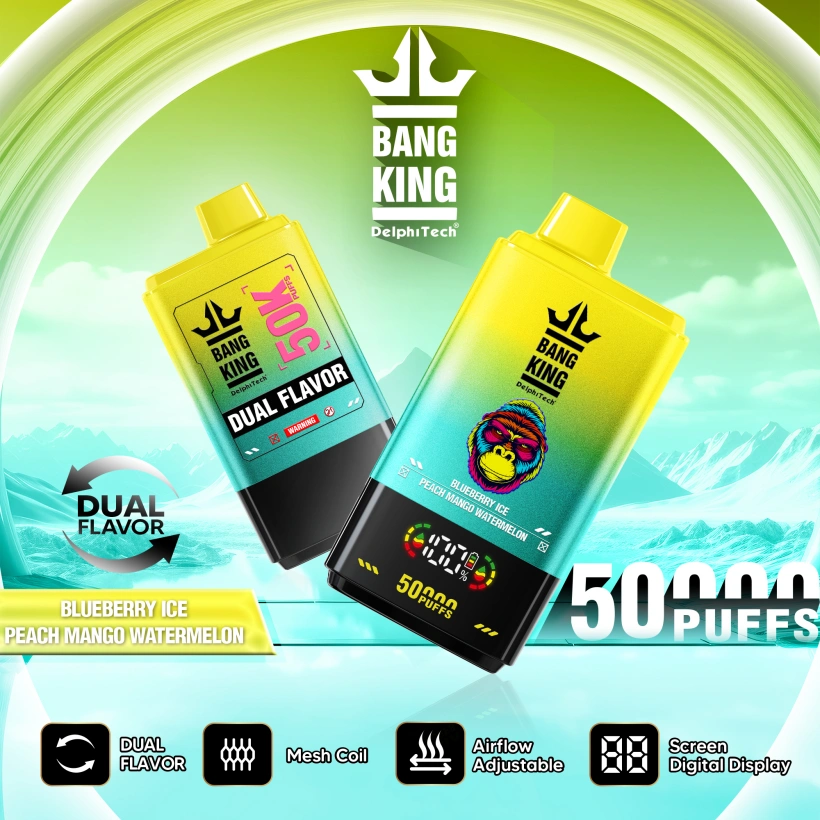 Bang King 50k Puffs 2 in 1 Disposable Vape Pen 50000 Free Shipping 3 Bang King 50k Puffs 2 in 1 Disposable Vape Pen 50000 Free Shipping