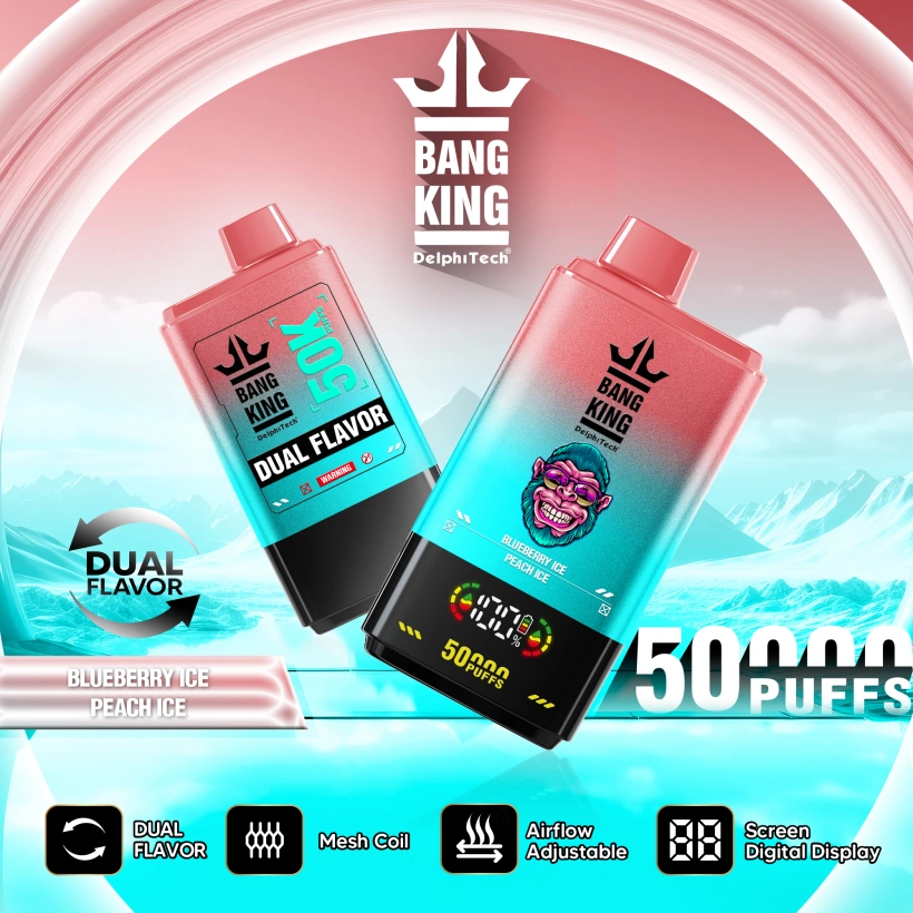 Bang King 50k Puffs 2 in 1 Disposable Vape Pen 50000 Free Shipping 8 Bang King 50k Puffs 2 in 1 Disposable Vape Pen 50000 Free Shipping