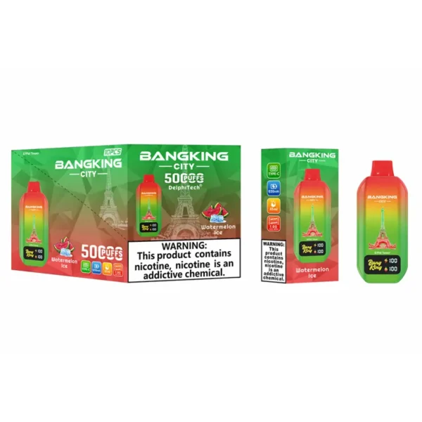 Bang King 50k Puffs City 50000 Disposable Vape Wholesale Free Shipping