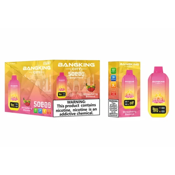 Bang King 50k Puffs City 50000 Disposable Vape Wholesale Free Shipping