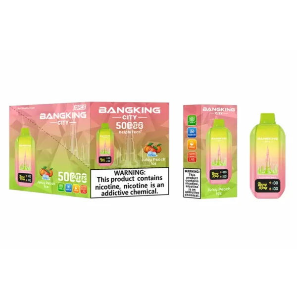 Bang King 50k Puffs City 50000 Disposable Vape Wholesale Free Shipping