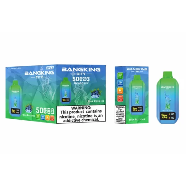 Bang King 50k Puffs City 50000 Disposable Vape Wholesale Free Shipping