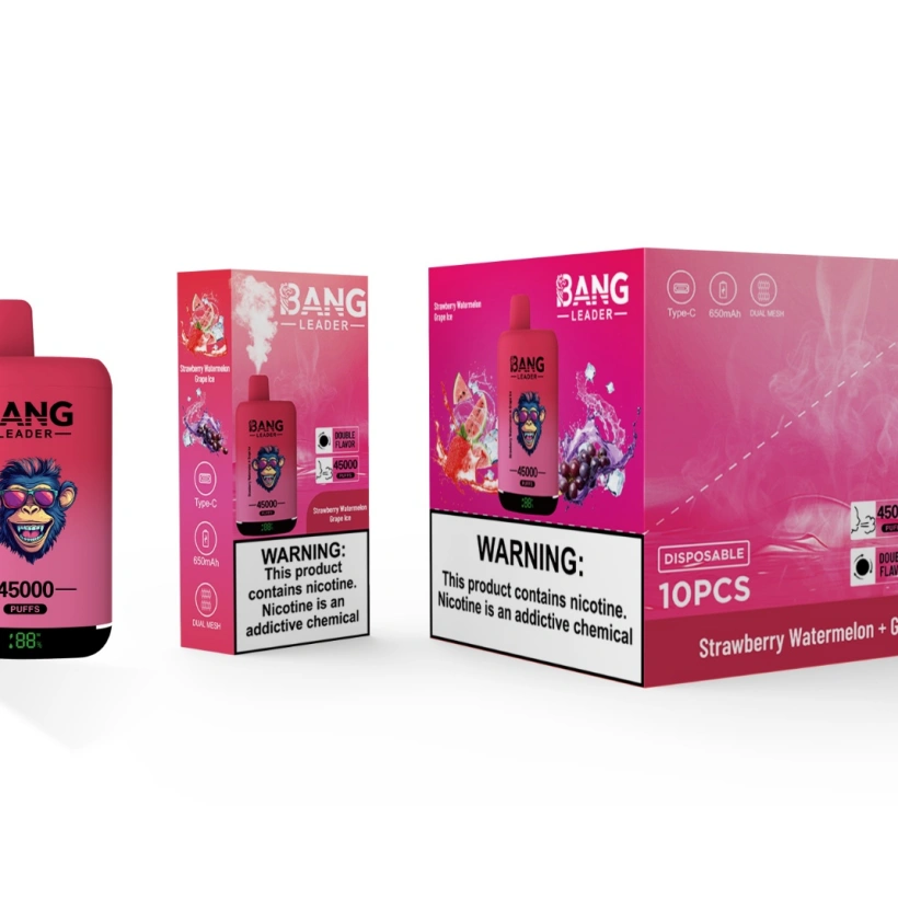 Bang Leader 45000 Puffs 45k Double Flavors 2 in 1 Disposable Vape Wholesale Free Shipping 8 Bang Leader 45000 Puffs 45k Double Flavors 2 in 1 Disposable Vape Wholesale Free Shipping