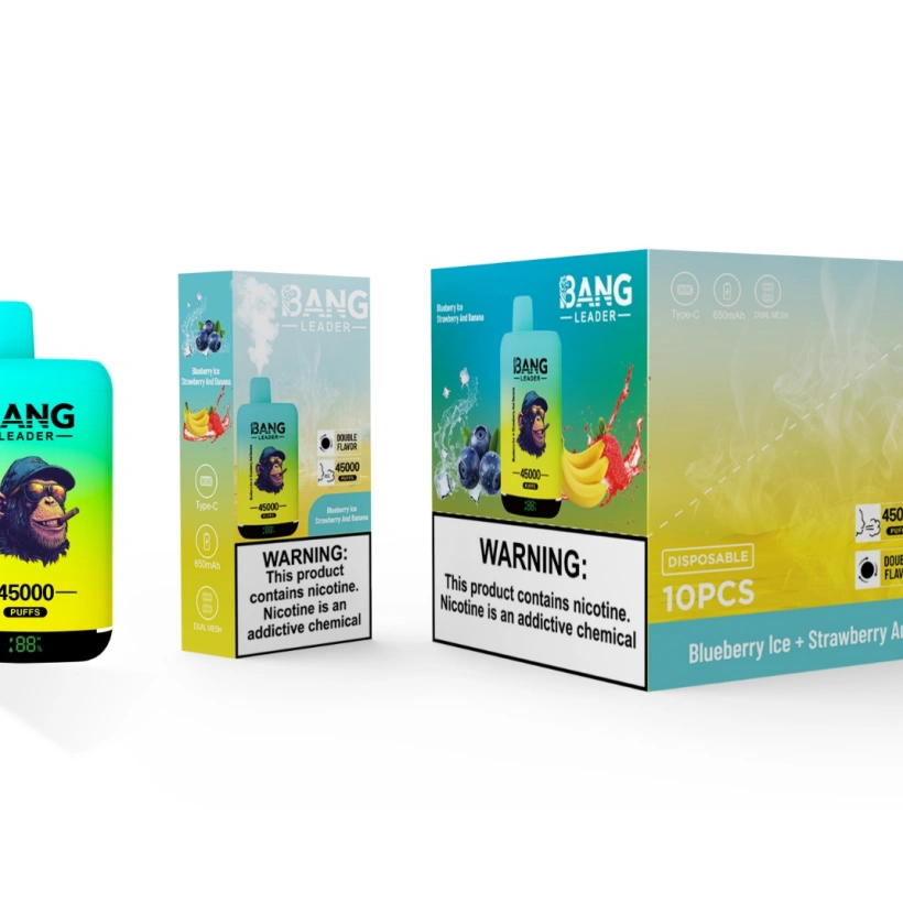 Bang Leader 45000 Puffs 45k Double Flavors 2 in 1 Disposable Vape Wholesale Free Shipping 7 Bang Leader 45000 Puffs 45k Double Flavors 2 in 1 Disposable Vape Wholesale Free Shipping
