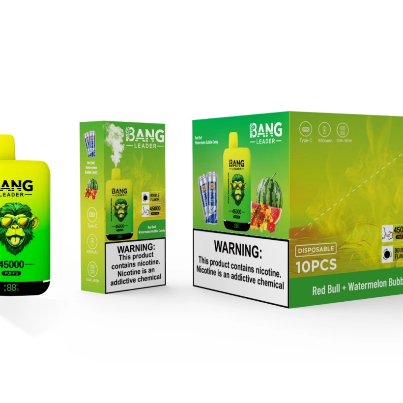 Bang Leader 45000 Puffs 45k Double Flavors 2 in 1 Disposable Vape Wholesale Free Shipping 6 Bang Leader 45000 Puffs 45k Double Flavors 2 in 1 Disposable Vape Wholesale Free Shipping