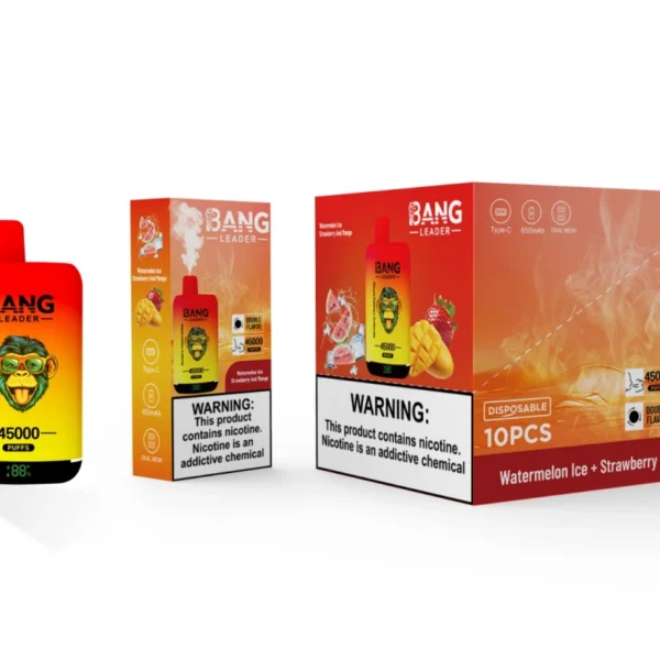 Bang Leader 45000 Puffs 45k Double Flavors 2 in 1 Disposable Vape Wholesale Free Shipping 11 Bang Leader 45000 Puffs 45k Double Flavors 2 in 1 Disposable Vape Wholesale Free Shipping