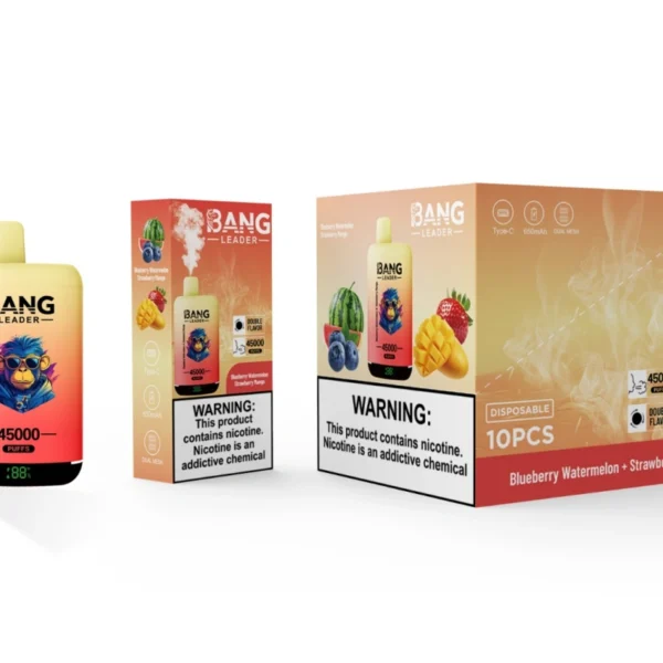 Bang Leader 45000 Puffs 45k Double Flavors 2 in 1 Disposable Vape Wholesale Free Shipping 10 Bang Leader 45000 Puffs 45k Double Flavors 2 in 1 Disposable Vape Wholesale Free Shipping