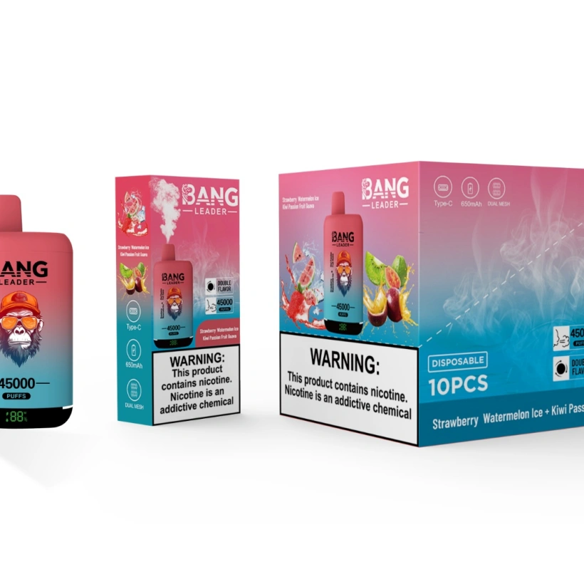 Bang Leader 45000 Puffs 45k Double Flavors 2 in 1 Disposable Vape Wholesale Free Shipping 2 Bang Leader 45000 Puffs 45k Double Flavors 2 in 1 Disposable Vape Wholesale Free Shipping