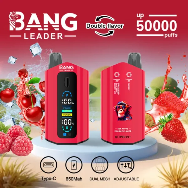 Bang Leader 50k Puffs 2 in 1 Double Flavors Best Disposable Vape 50000 Free Shipping 11 Bang Leader 50k Puffs 2 in 1 Double Flavors Best Disposable Vape 50000 Free Shipping