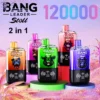 Bang Leader Stoll 120k Puffs Disposable Vape 2 in 1 Vaper Double Flavors Free Shipping
