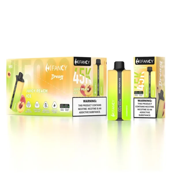 EU Vape Hifancy 45000 Puffs 45K Vaper Free Shippping Wholesale 10 Flavors
