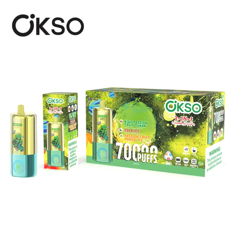 EU Vape OKSO 70000 Puffs 70k 3 in 1 Vaper Wholesale Free Shipping 7 EU Vape OKSO 70000 Puffs 70k 3 in 1 Vaper Wholesale Free Shipping