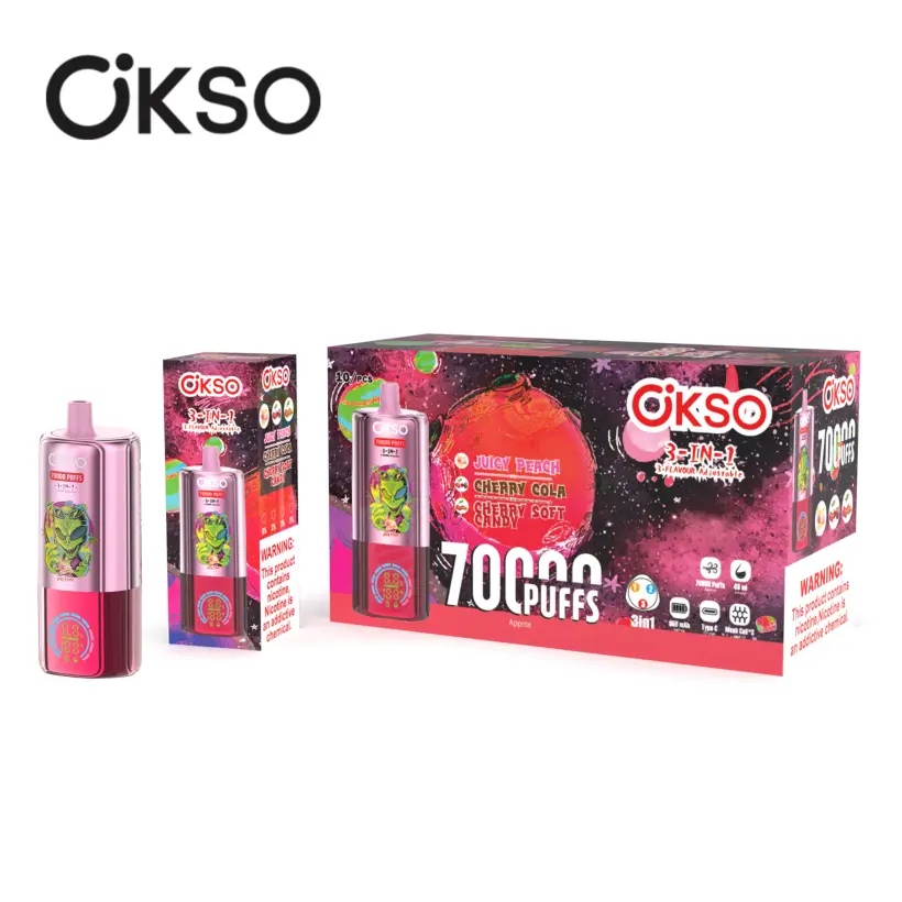 EU Vape OKSO 70000 Puffs 70k 3 in 1 Vaper Wholesale Free Shipping 3 EU Vape OKSO 70000 Puffs 70k 3 in 1 Vaper Wholesale Free Shipping