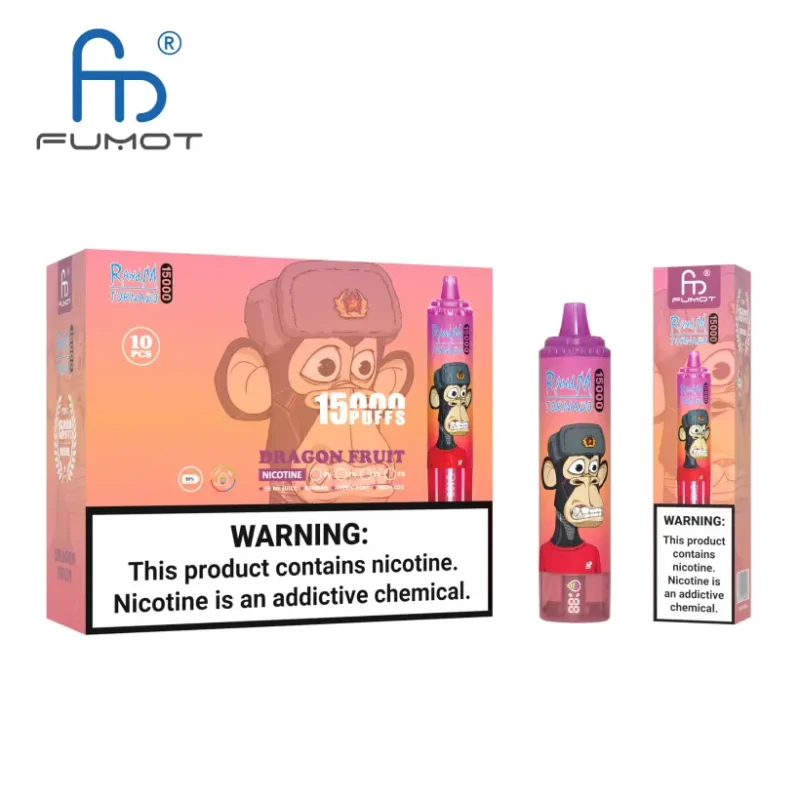 Fumot 15000 Puffs 15k Randm Disposable Vape Wholesale Free Shipping EU Warehouse
