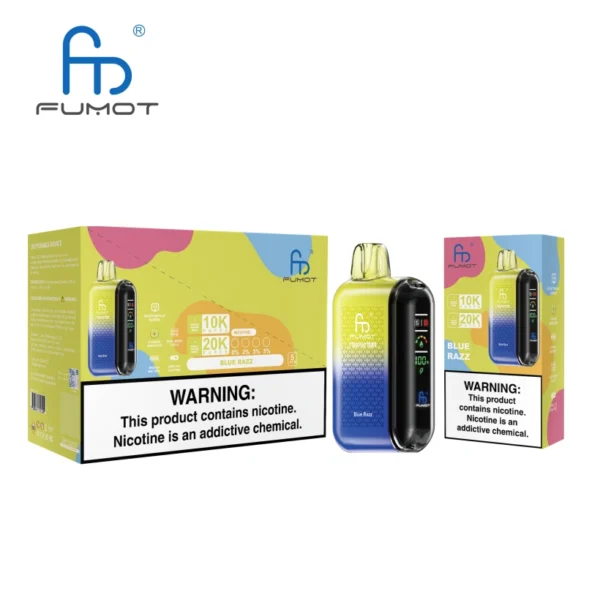 Fumot 20000 Puffs 20k Torando Disposable Vape Free Shipping EU Warehouse