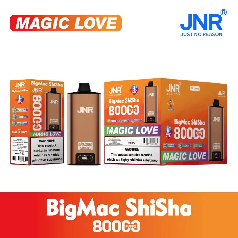 JNR 80K Puffs 80000 Big Mac Shisha DTL Disposable Vape Wholesale Free Shipping 8 JNR 80K Puffs 80000 Big Mac Shisha DTL Disposable Vape Wholesale Free Shipping