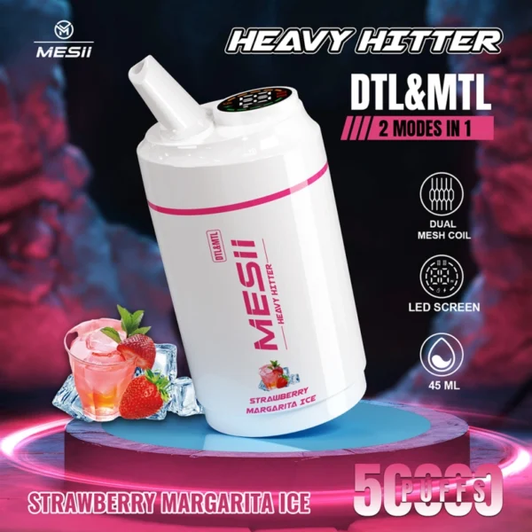 Mesii 50K Puffs Heavy Hitter Best Disposable Vape 50000 Free Shipping