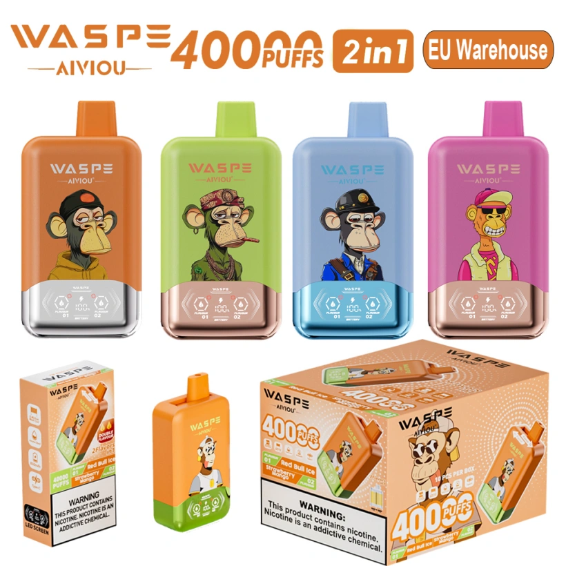 Puff 40K EU WASPE 40000 Puffs Double Flavor 2 in 1 Disposable Vape Free Shipping 1 Puff 40K EU WASPE 40000 Puffs Double Flavor 2 in 1 Disposable Vape Free Shipping
