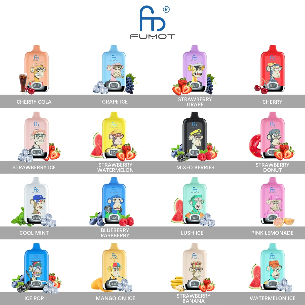 Puff EU Fumot 12000 Puffs 12k Randm Disposable Vape Wholesale Free Shipping