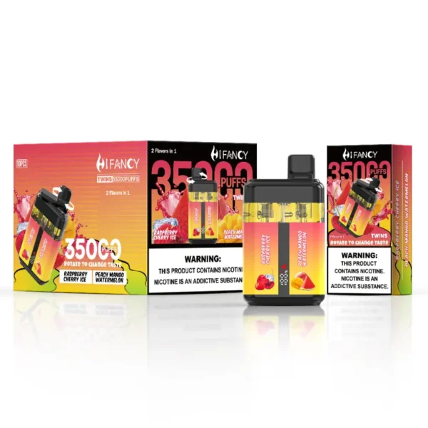 Puff EU Hifancy Twins 35000 Puffs 35k Disposable Vape Wholesale Free Shipping 3-7 Work Days Delivery